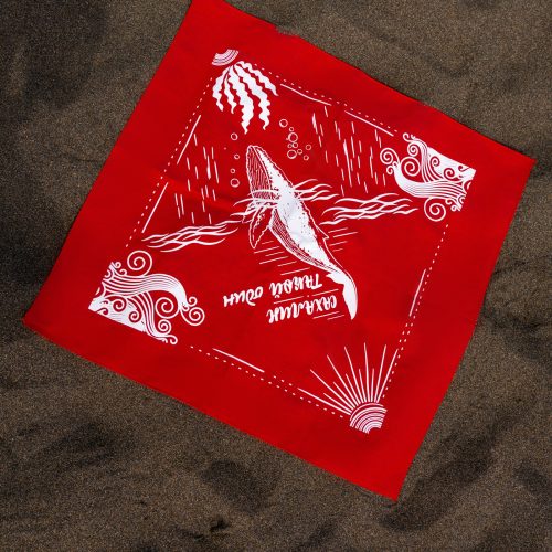 Бандана «Сахалин», цвет красный