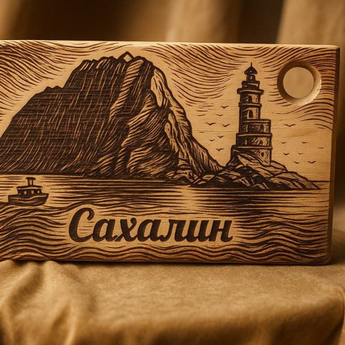 Доска сувенирная Сахалин