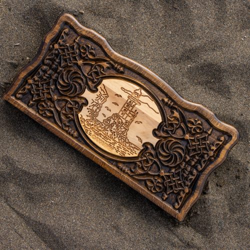 Нарды резные 2 в 1  ( Маяк Анива )