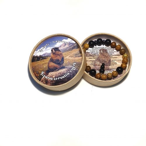 Браслет — талисман «Черношапочный сурок»